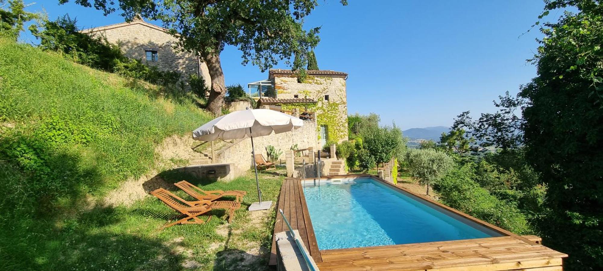 モントーネ Borgo Cardaneto Bed & Breakfast エクステリア 写真